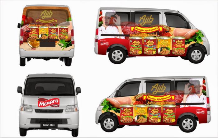 Branding Mobil Menara Food