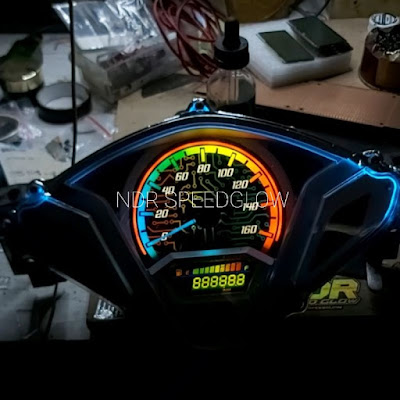 papan panel speedometer custom vario 125